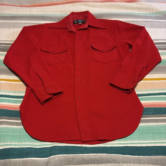 Vintage New Zealand 100% wool shirt /shacket - Picture 2 of 9